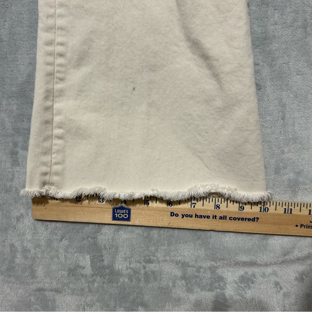 Tecovas Cream Boot Cut Jeans with Mid-Rise Waist - Picture 10 of 12